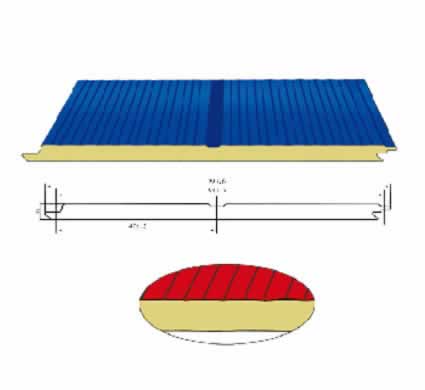聚氨酯彩钢夹芯板